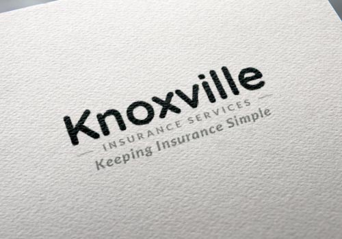 Knoxville Insurance Services Logo on a Plain Paper